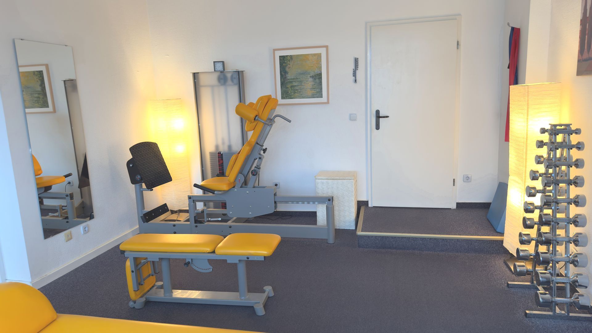 Behandlungsraum Physiotherapie Friedenau
